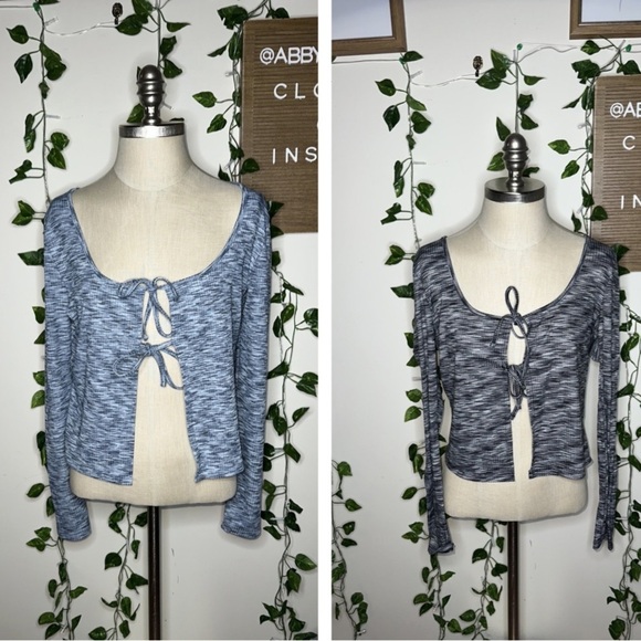 Ardene Longsleeve Tie Front Top Bundle - Picture 1 of 12